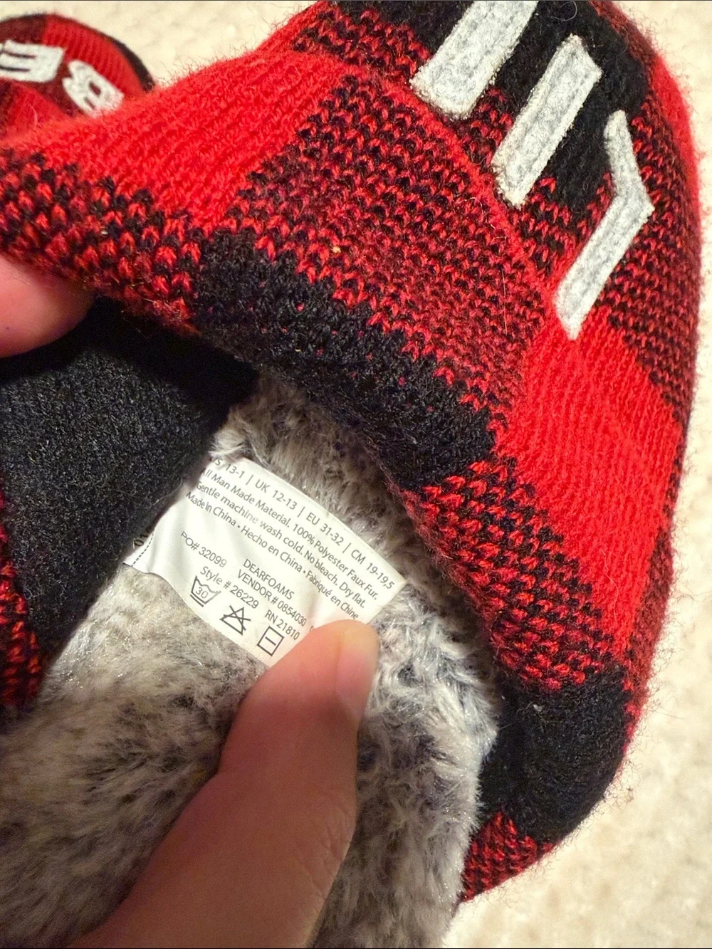 dearfoams cozy kids